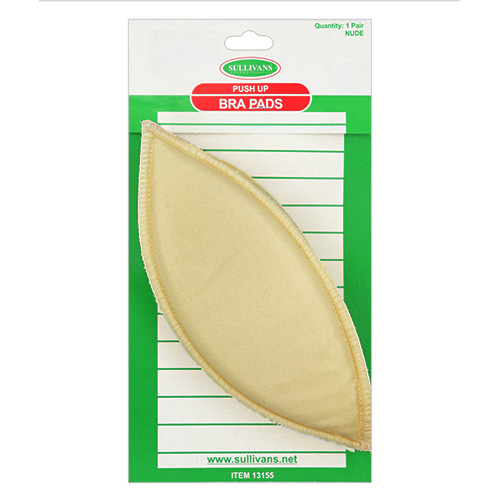 13155 Sullivans Push Up Bra Pads - Beige - One Size
