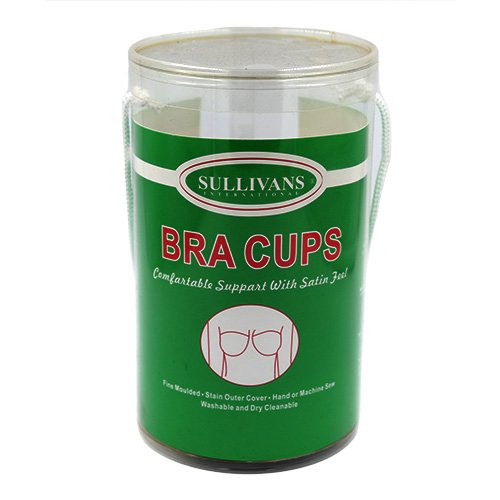 13159 Sullivans Round Bra Cups - Black