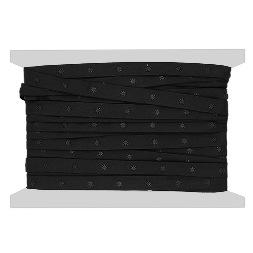 13210 Sullivans 17mm Continuous Press Stud Tape - Black