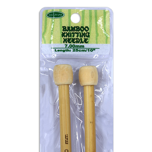 13260 Sullivans Bamboo Knit Pins - 25cm X 7mm