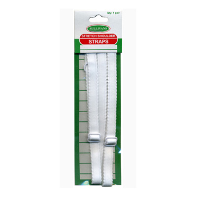 13452 Bra Straps H/sell 42cm White