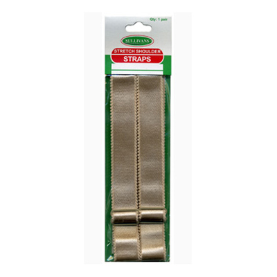 13459 Bra Straps H/sell 42cm Beige