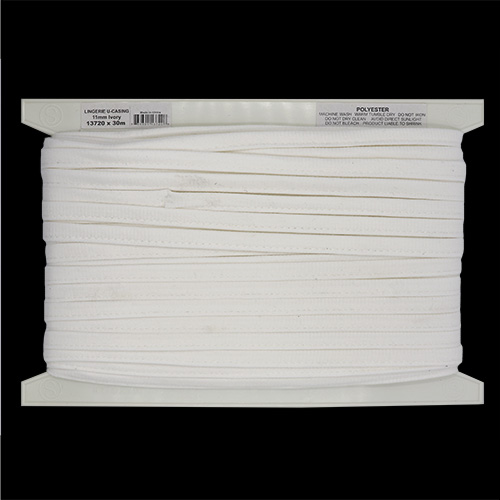 13720 Sullivans 11mm Bra Underwire Casing - Ivory