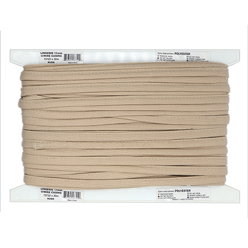 13722 Sullivans 11mm Bra Underwire Casing - Beige
