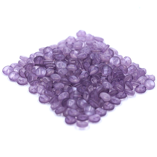 14696 Sullivans 8mm Round Plastic Button With Shank - Lilac - Bag Of 100