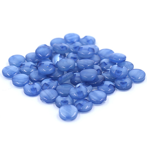 14715 Sullivans 12mm Round Plastic Button With Shank - Sky - Bag Of 100
