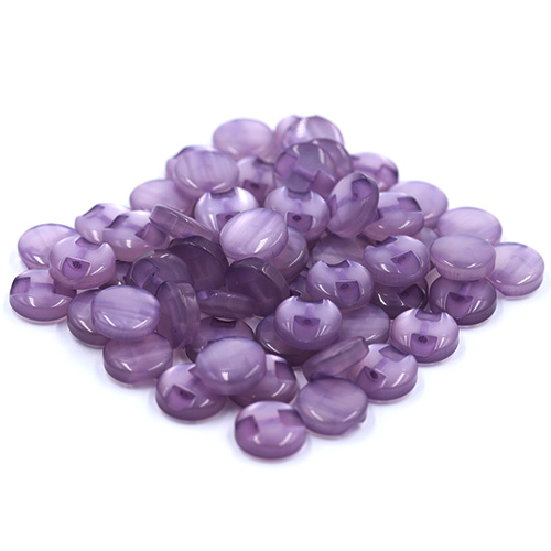 14718 Sullivans 12mm Round Plastic Button With Shank - Lilac - Bag Of 100