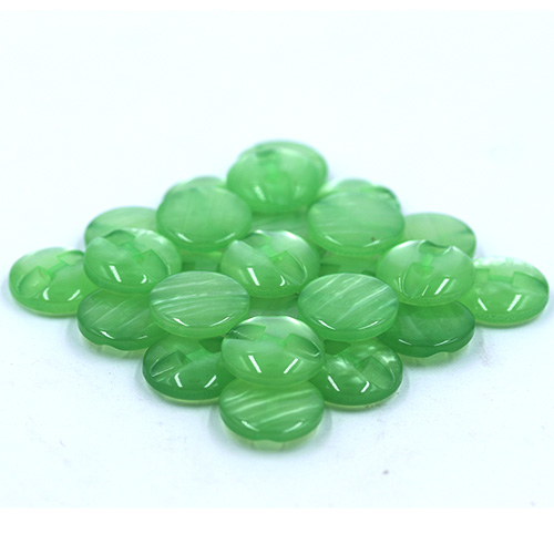 14743 Sullivans 18mm Round Plastic Button With Shank - Mint - Bag Of 100