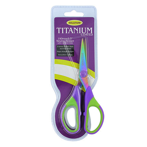 15010 Sullivans Titanium Bonded Scissor - 140mm
