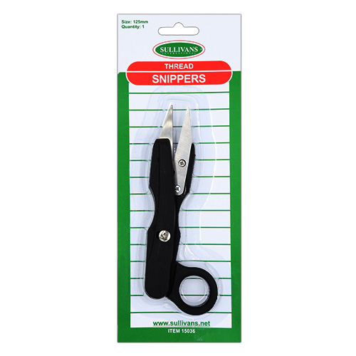 15036 Sullivans Thread Snipper - 125mm - Black 