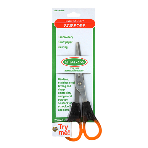 15038 Sullivans Embroidery Scissors - 140mm