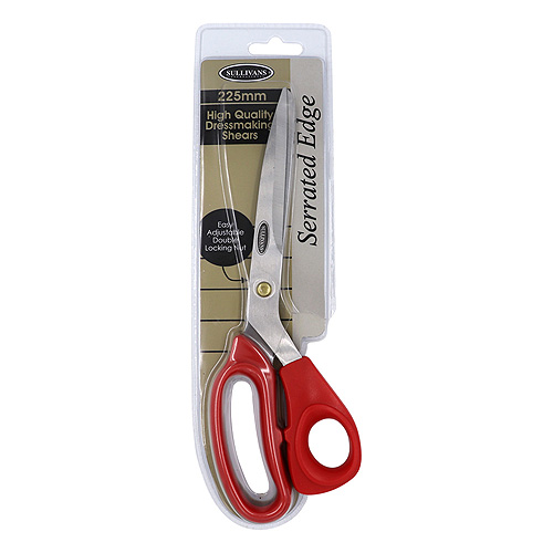 15042 Sullivans Dressmaker Serrated Scissors - 225mm 