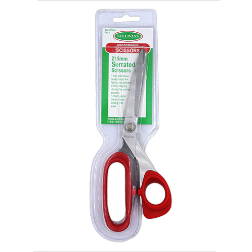 15070 Sullivans Dressmaker Serrated Scissors - 215mm 