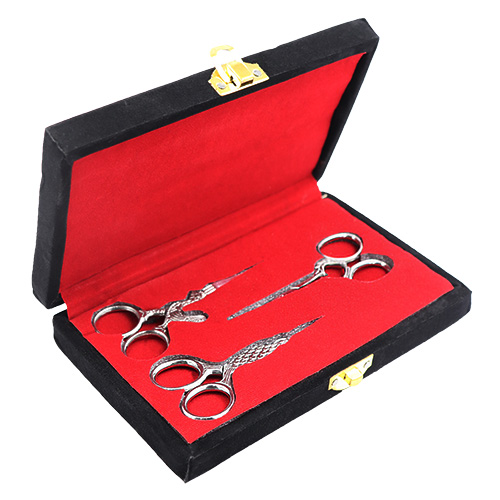 15182 Sullivans Precision Boxed Set - 3 X 90mm Embroidery Scissors