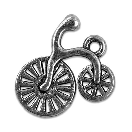 15198 Sullivans Charms - Silver Bike - 50 In A Tube