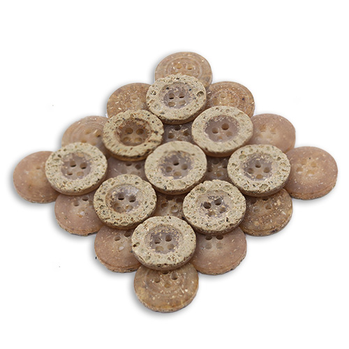 15388 Plastic Button 18mm Stone