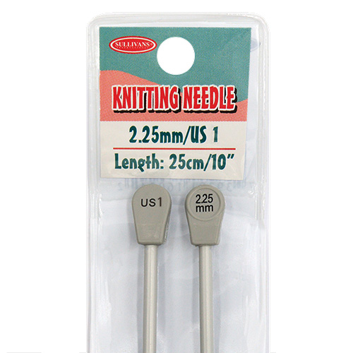 16023 Sullivans Knit Pins - 25cm X 2.25mm