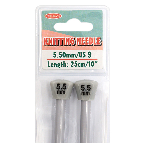 16031 Sullivans Knit Pins - 25cm X 5.5mm