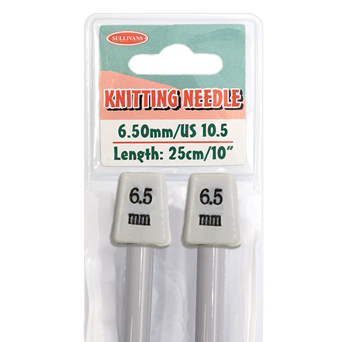 16033 Sullivans Knit Pins - 25cm X 6.5mm