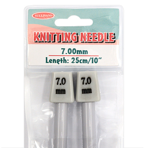 16034 Sullivans Knit Pins - 25cm X 7mm
