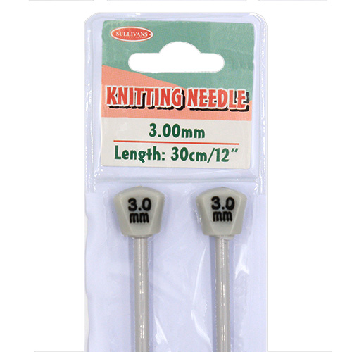 16039 Sullivans Knit Pins - 30cm X 3mm