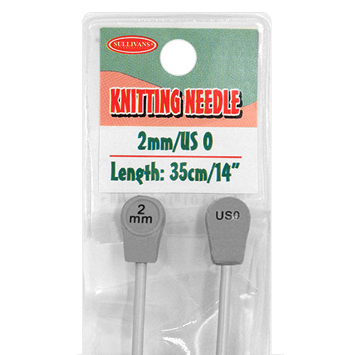 16053 Sullivans Knit Pins - 35cm X 2mm