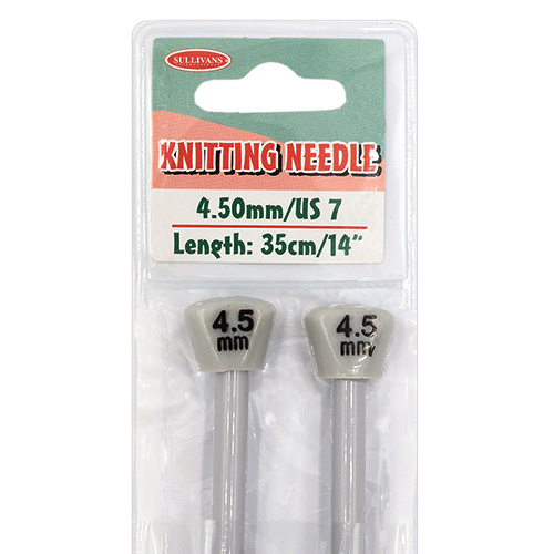 16060 Sullivans Knit Pins - 35cm X 4.5mm