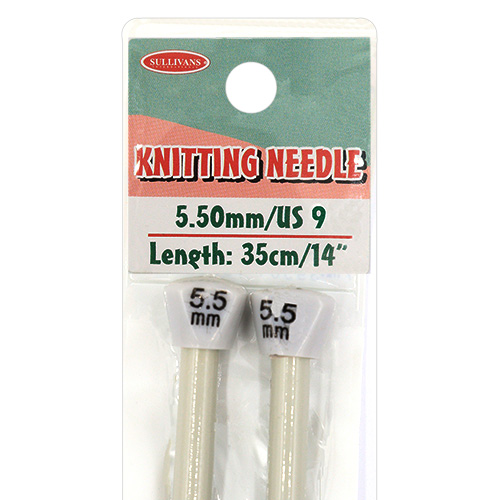 16062 Sullivans Knit Pins - 35cm X 5.5mm