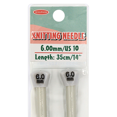 16063 Sullivans Knit Pins - 35cm X 6mm