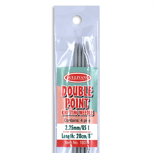 16071 Sullivans Double Point Knit Pins - 20cm X 2.25mm