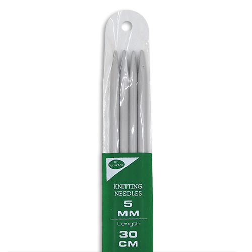 16089 Sullivans Double Point Knit Pins - 30cm X 5mm
