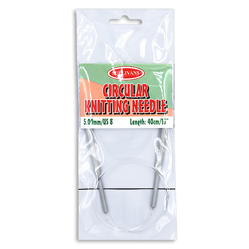 16098 Sullivans Circular Knit Pins - 40cm X 5mm