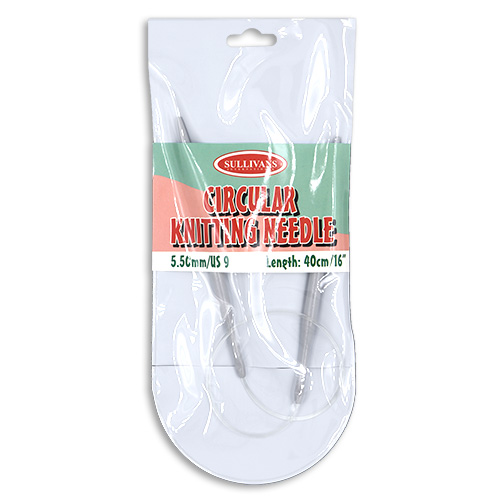 16099 Sullivans Circular Knit Pins - 40cm X 5.5mm