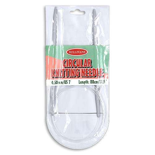 16109 Sullivans Circular Knit Pins - 80cm X 4.5mm