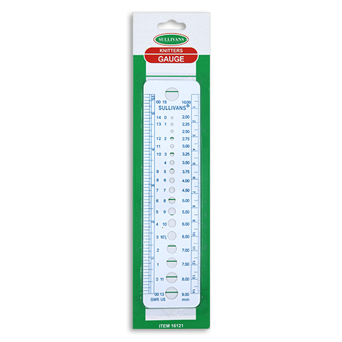 16121 Sullivans Knitting Gauge