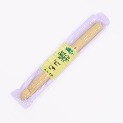 16204 Sullivans Bamboo Crochet Hook - 15cm X 12mm
