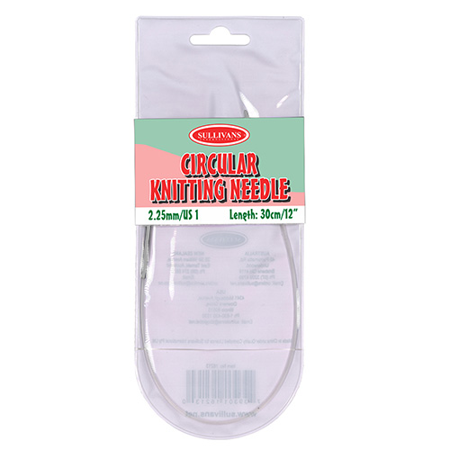 16213 Sullivans Circular Knit Pins - 30cm X 2.25mm