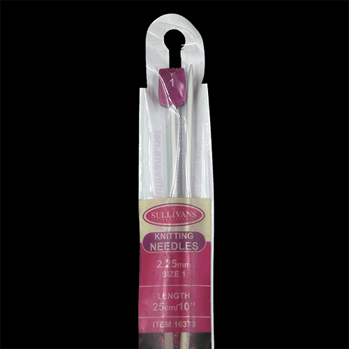 16373 Sullivans Knit Pins - 25cm X 2.25mm