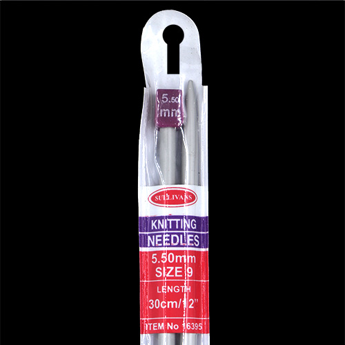 16395 Sullivans Knit Pins - 30cm X 5.5mm