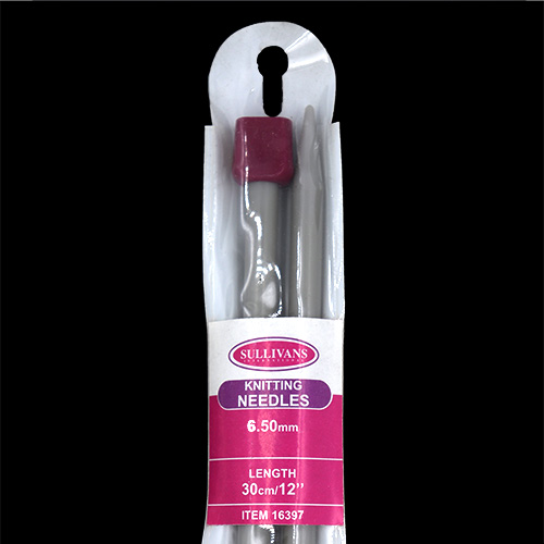 16397 Sullivans Knit Pins - 30cm X 6.5mm