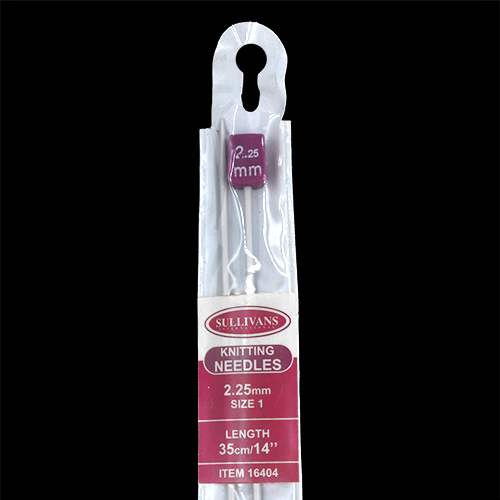 16404 Sullivans Knit Pins - 35cm X 2.25mm