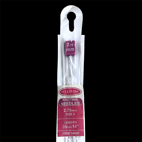 16405 Sullivans Knit Pins - 35cm X 2.75mm