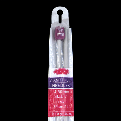 16410 Sullivans Knit Pins - 35cm X 4.5mm