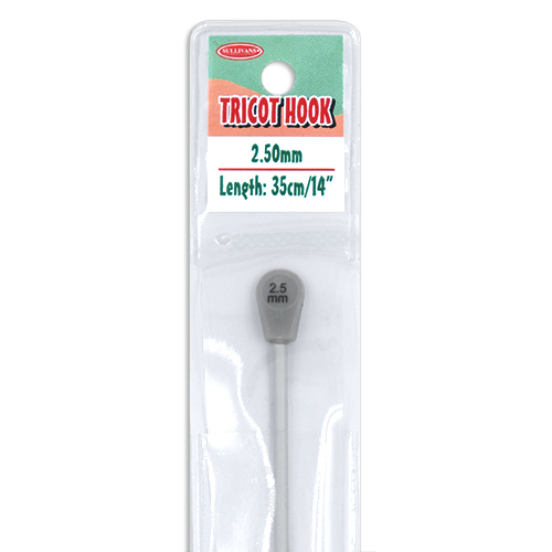 16487 Sullivans 35cm Tricot Hook - 2.5mm