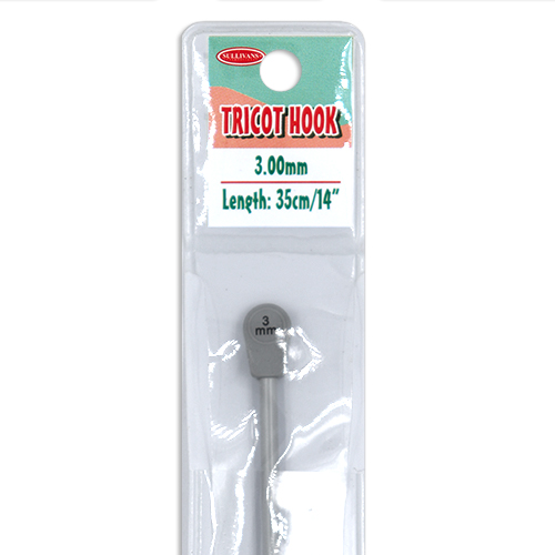 16488 Sullivans 35cm Tricot Hook - 3mm