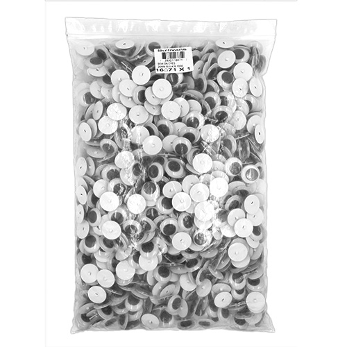 16871 Sullivans 20mm Bulk Joggle Eyes - Sew On - Bag Of 1000