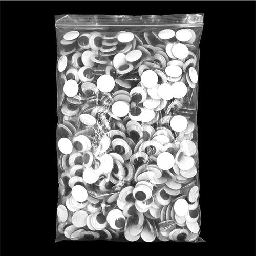 16882 Sullivans 30mm Bulk Joggle Eyes - Stick On - Bag Of 1000