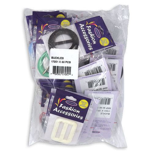 17251 Sullivans Assorted Buckles Packs - 50pcs