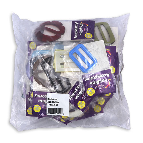 17252 Sullivans Assorted Buckles Packs - 50pcs