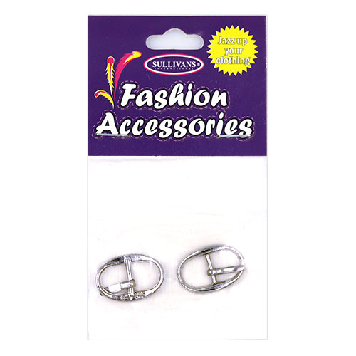 19492 Sullivans Metal Oval Buckles - 19mm X 12mm - 2pcs